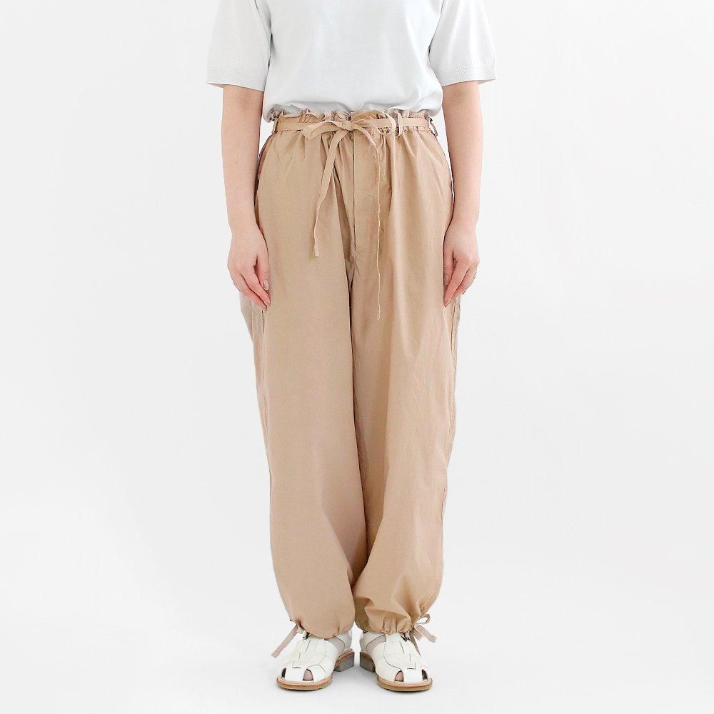 【国内即発送】 Toujours | 2colors コットンストリングベルトパンツ パンツ