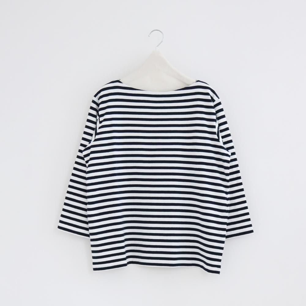 <img class='new_mark_img1' src='https://img.shop-pro.jp/img/new/icons3.gif' style='border:none;display:inline;margin:0px;padding:0px;width:auto;' />Yaeca Women | Х<br>White  Navy Stripe