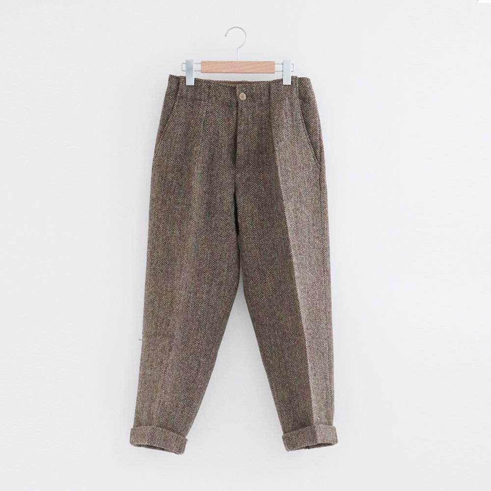 Charpentier de Vaisseau | ハリスツィードパンツ〈 Brent 〉 Khaki