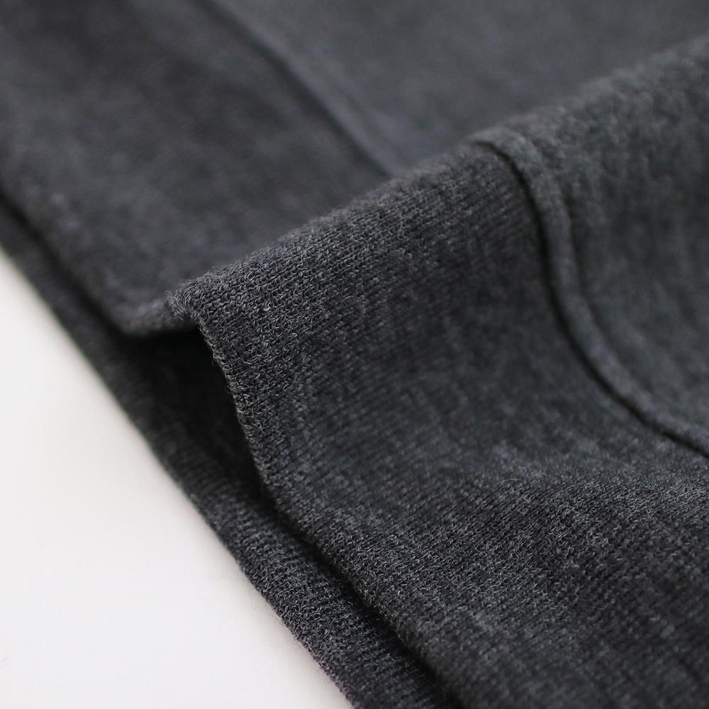 Comoli | ウールカシミヤシルクスウェット Dark Grey
