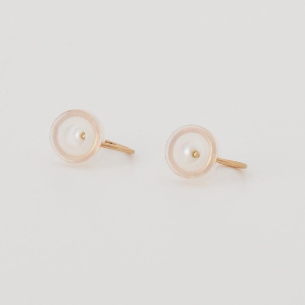 Toile Bijoux | 2ラウンドパール イヤリングカフS