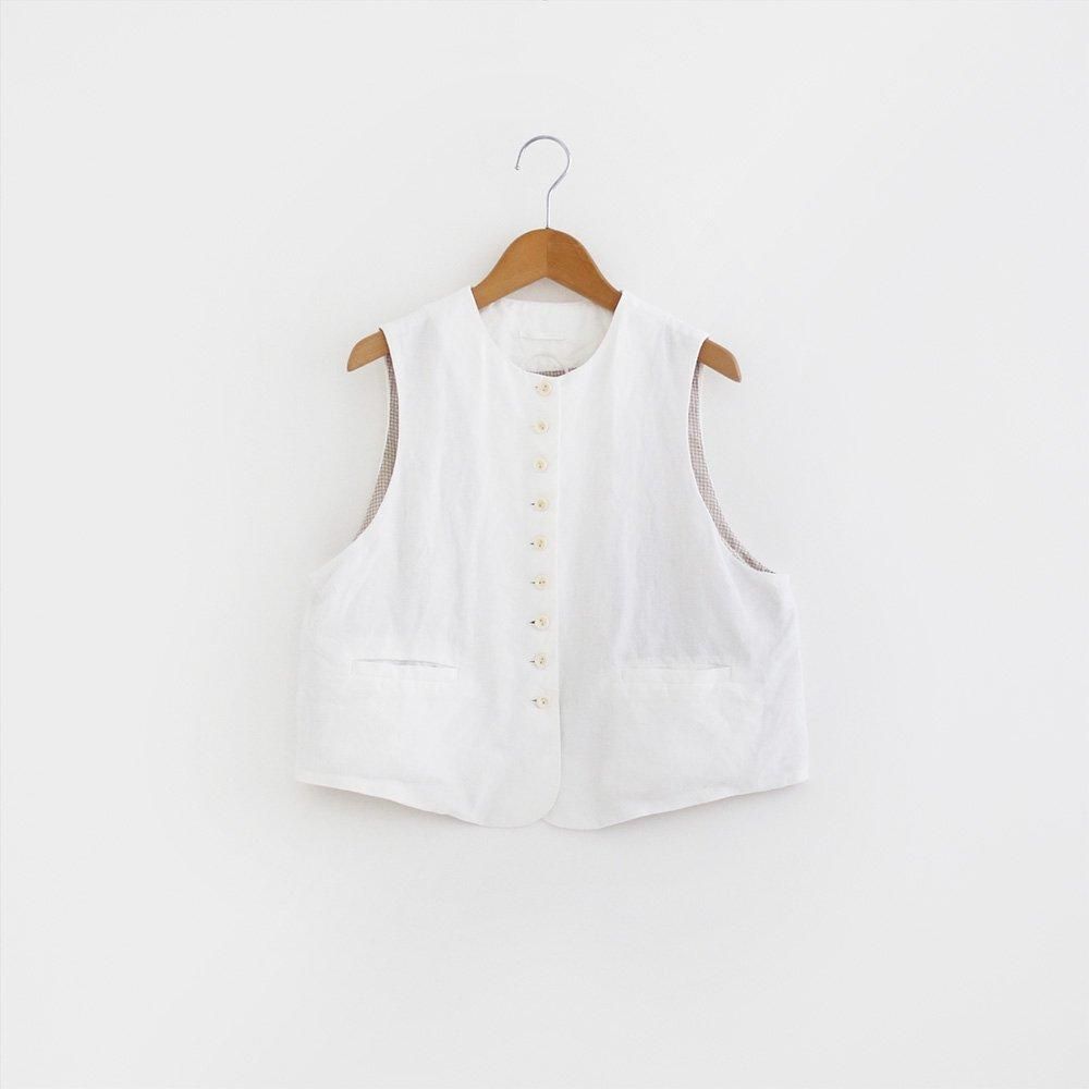 Atelier d'antan | リネンベスト〈 Binet 〉2colors Atelier d'antan | リネンベスト〈 Binet 〉2colors