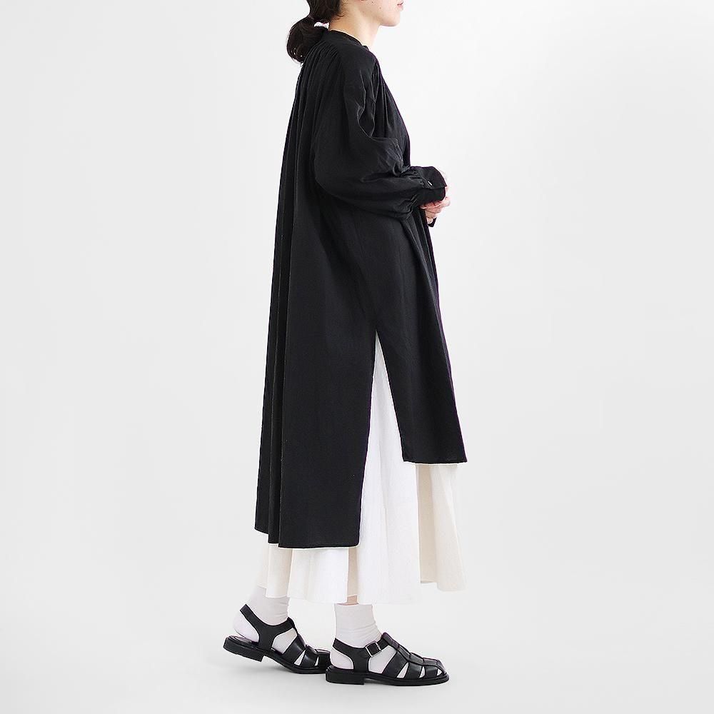 Atelier d'antan | リネン和紙コットンロングシャツ〈 Crevel