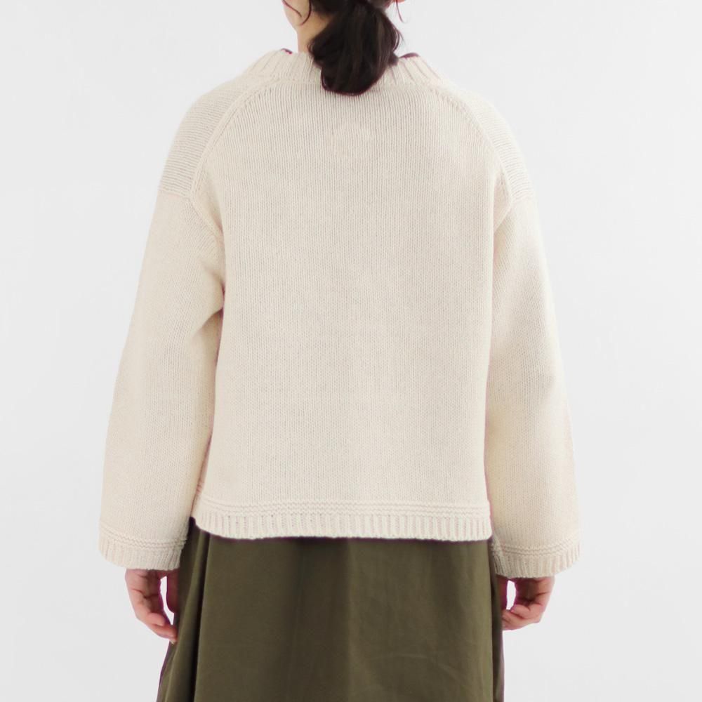 Atelier d'antan | コットンシルクニットカーディガン〈 Heyn Atelier d'antan | コットンシルクニットカーディガン〈 Heyn