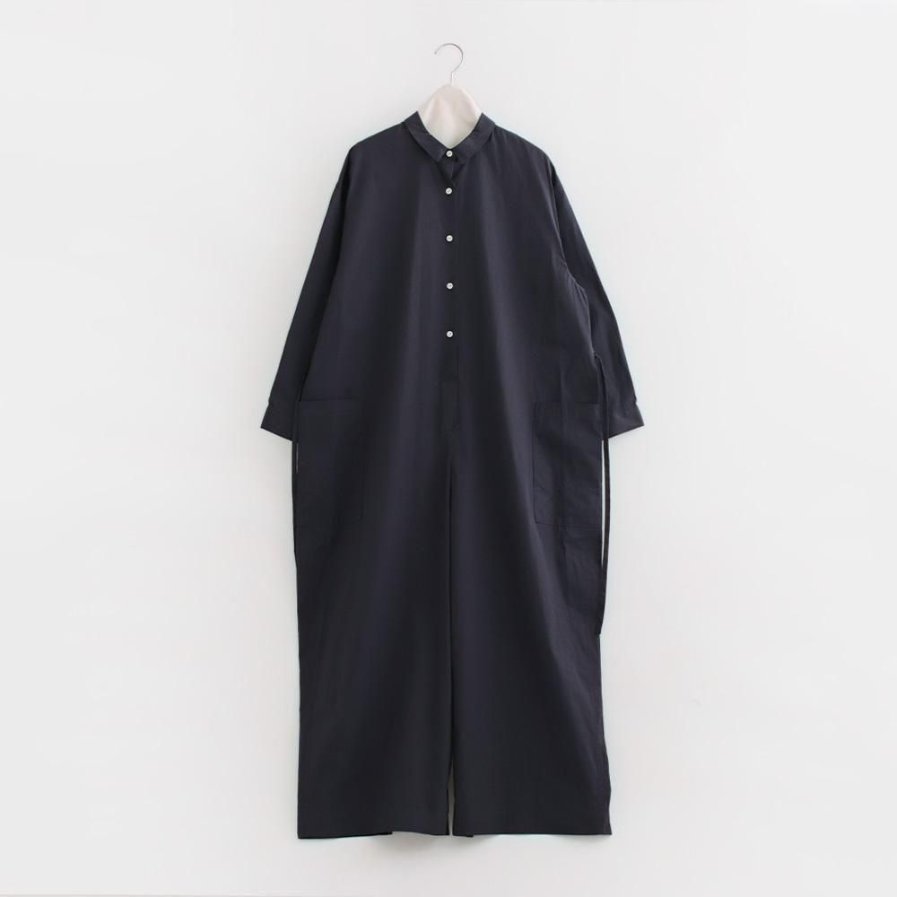 【未使用】アトリエダンタン　ウールリネン ジャンプスーツ (ダークグレー) Atelier d'antan | ウールリネンジャンプスーツ〈 Dillon 〉 2colors