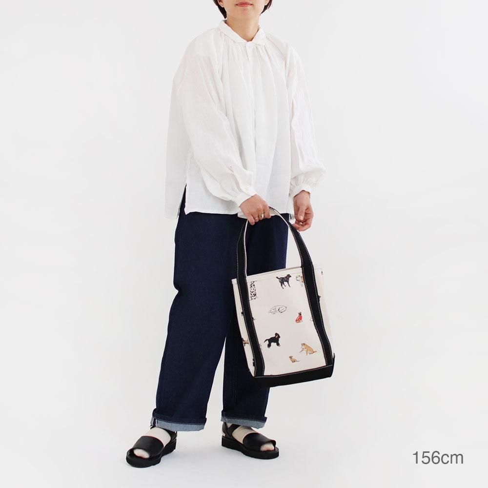 Yaeca | リネンギャザーブラウス White