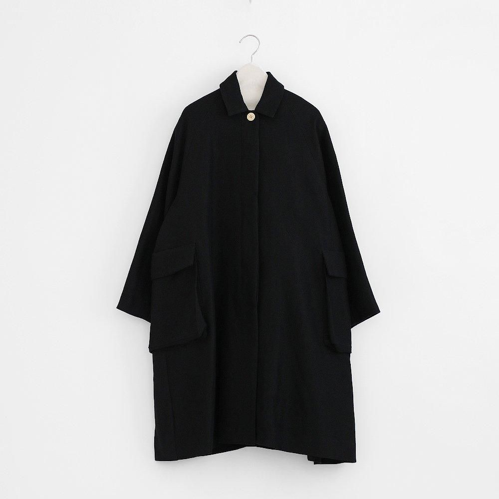 アトリエダンタン ウール&アルパカジャケット ダークグレー コート アトリエダンタン ウール&アルパカジャケット ダークグレー