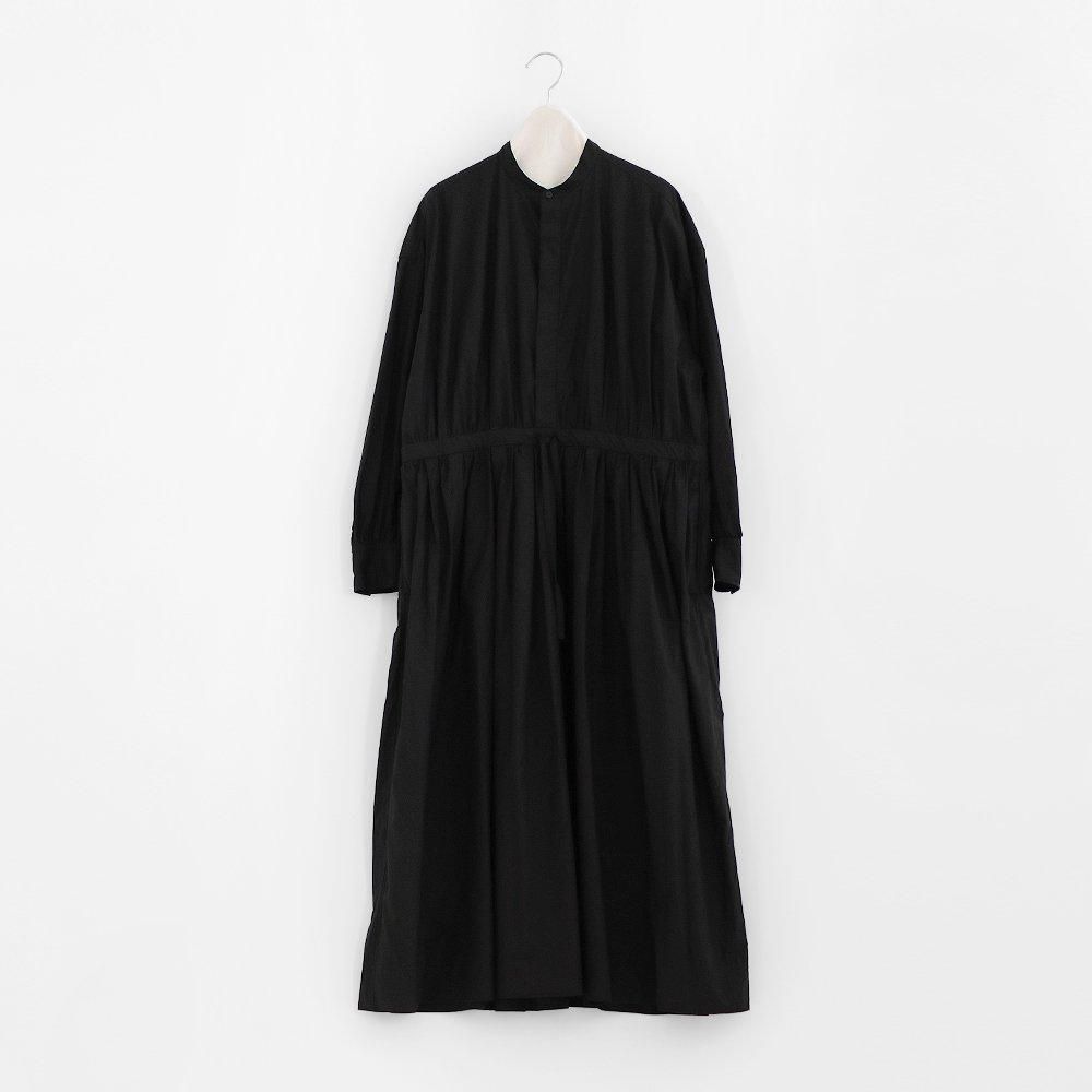 TOUJOURS トゥジュー コットンシルク チェックワンピース ペールグリーン TOUJOURS トゥジュー コットンシルク チェックワンピース ペール