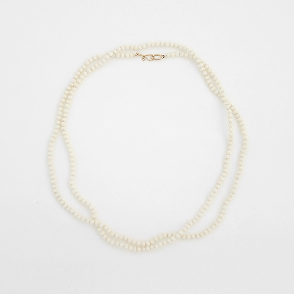 Toile | Dead Stock Glass Beads Necklace<br>2colors