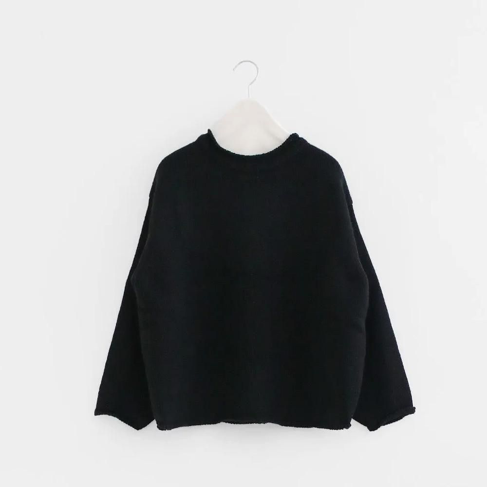 Atelier d'antan | ウールニットクルー〈 Rubin 〉 4colors