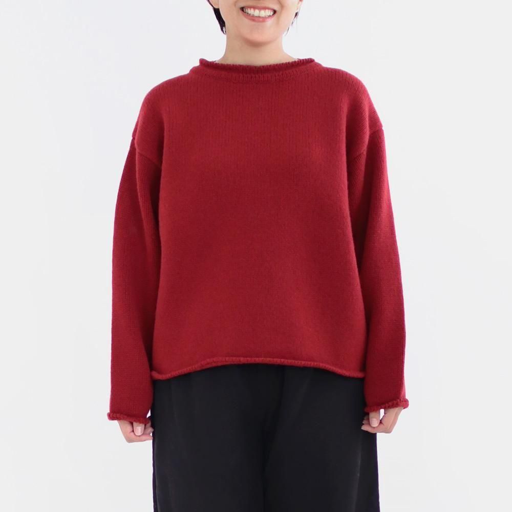 Atelier d'antan | ウールニットクルー〈 Rubin 〉 4colors