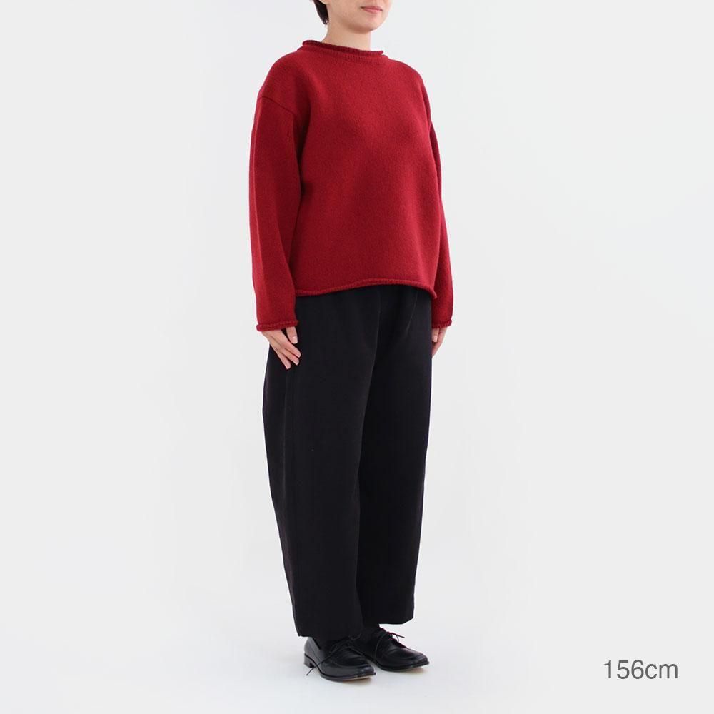 Atelier d'antan | ウールニットクルー〈 Rubin 〉 4colors