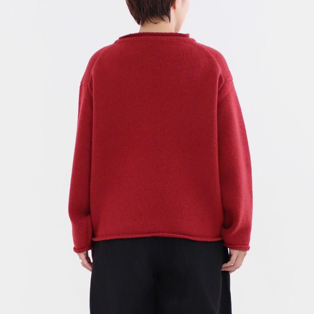 Atelier d'antan | ウールニットクルー〈 Rubin 〉 4colors