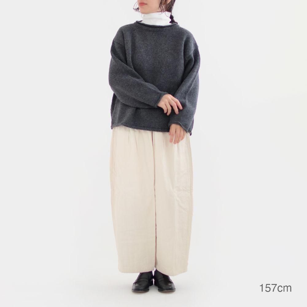 Atelier d'antan | ウールニットクルー〈 Rubin 〉 4colors