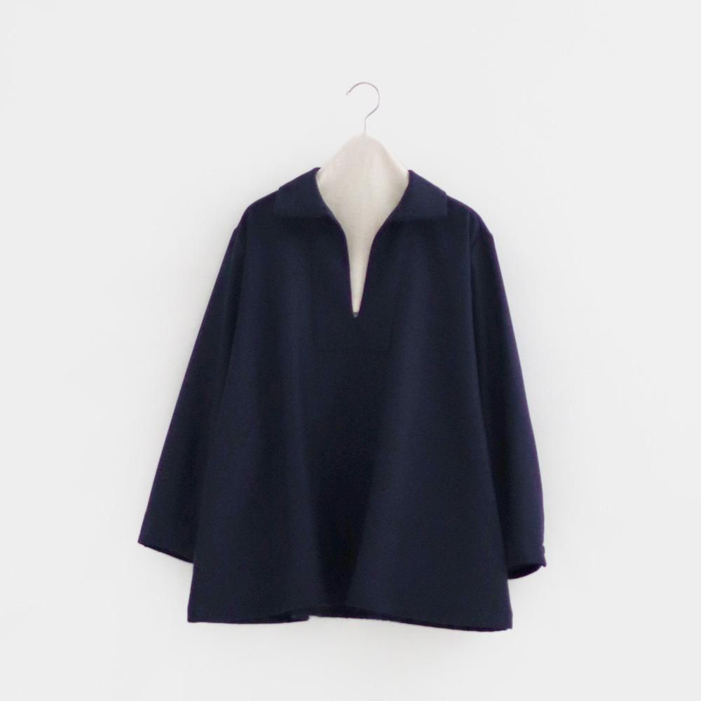 試着のみ】Khadi and Co. タックブラウス〈 SARA 〉グレー系 Khadi and