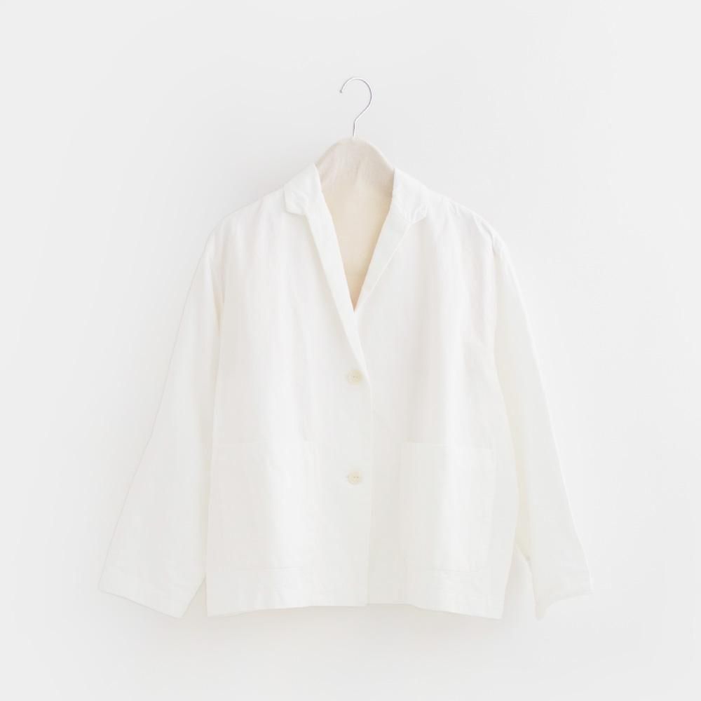 Atelier d'antan Lepere（ルペール） Linen Jacket WHITE x
