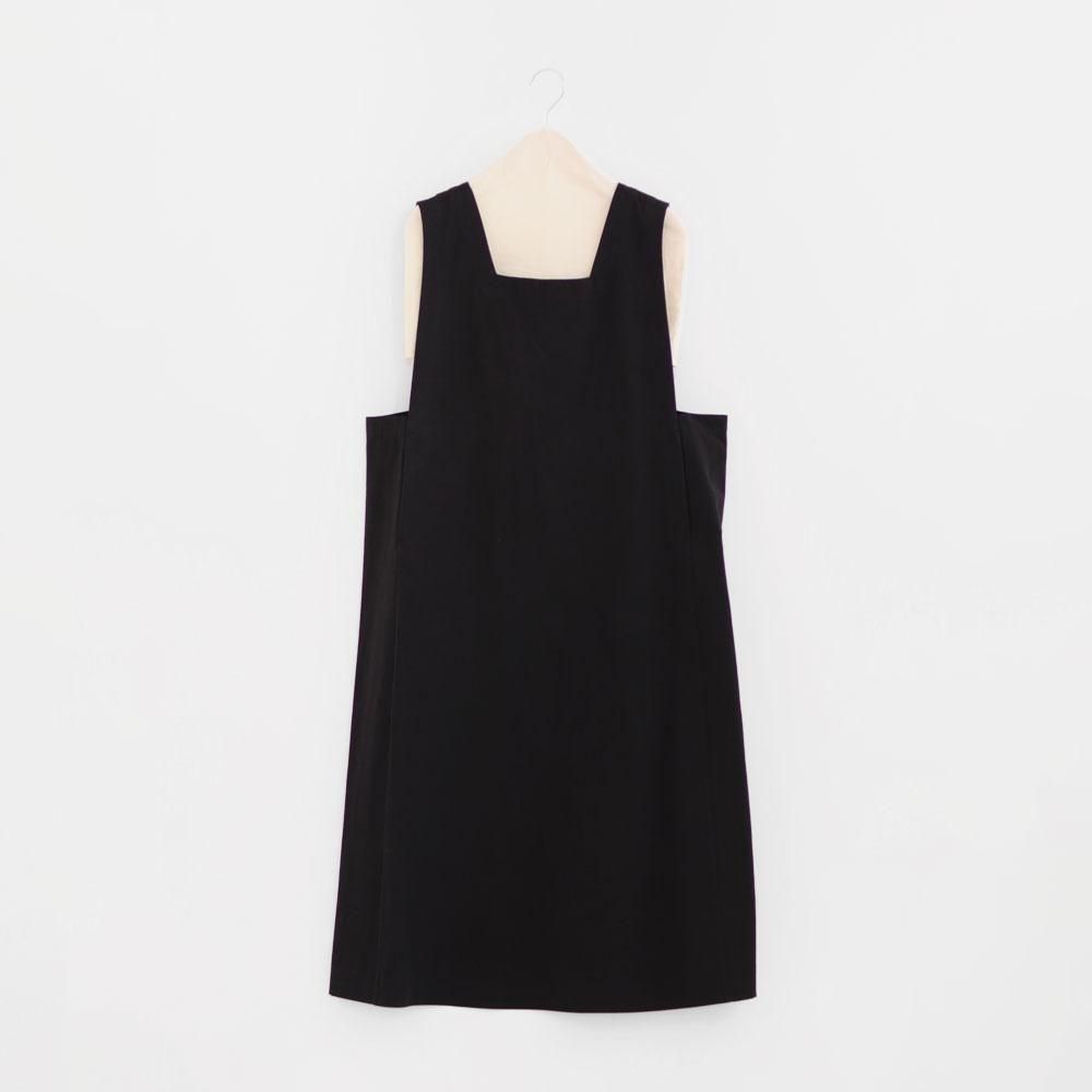 Atelier d'antan | スリーブレスドレス〈 Coudres 〉 Black Check