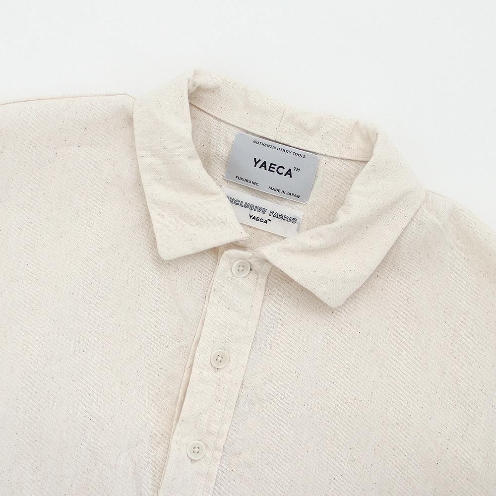 YAECA ヤエカ プルオーバーシャツ ベージュ Mサイズ Yaeca | プルオーバーシャツ Natural