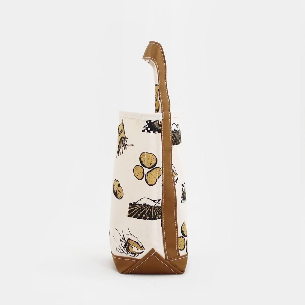 TEMBEA（テンベア）× イイダ傘店 バゲットトート スモール パン柄 TEMBEA Baguette Tote Small - Bear（クマ柄）