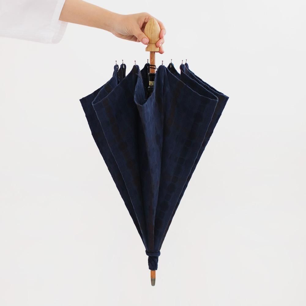 dantan オリジナル日傘 ネイビーチェック Atelier d'antan | 日傘 Navy Check