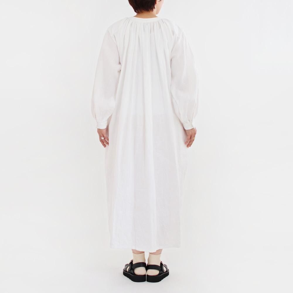 Yaeca | スモックワンピース White