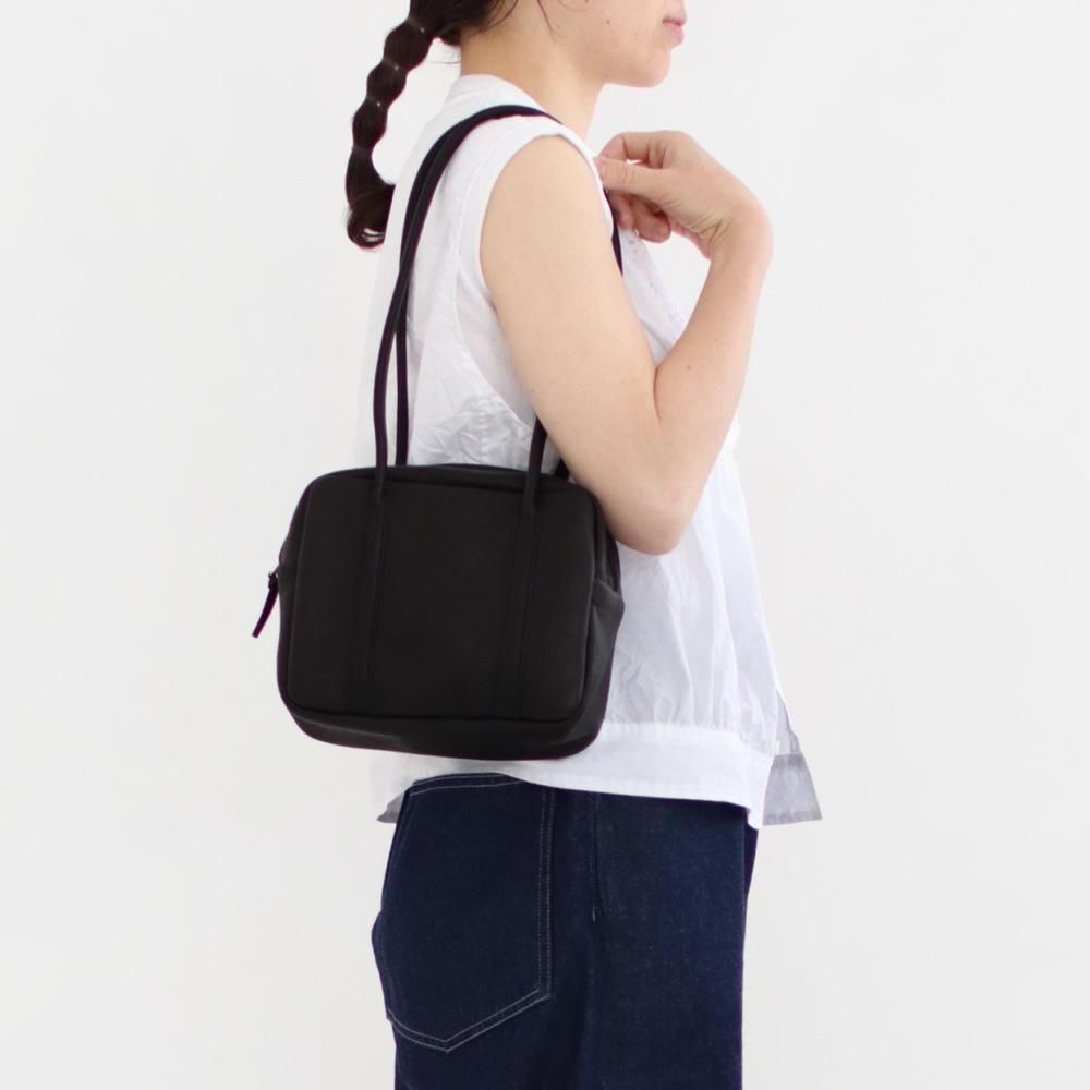 25SS Aeta ロングハンドルボストンバッグ　S Aeta アエタ ディアレザー スクエア ボストン ロング ハンドル