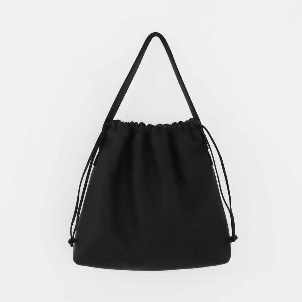 Aeta | ドローストリングワンショルダー S Black