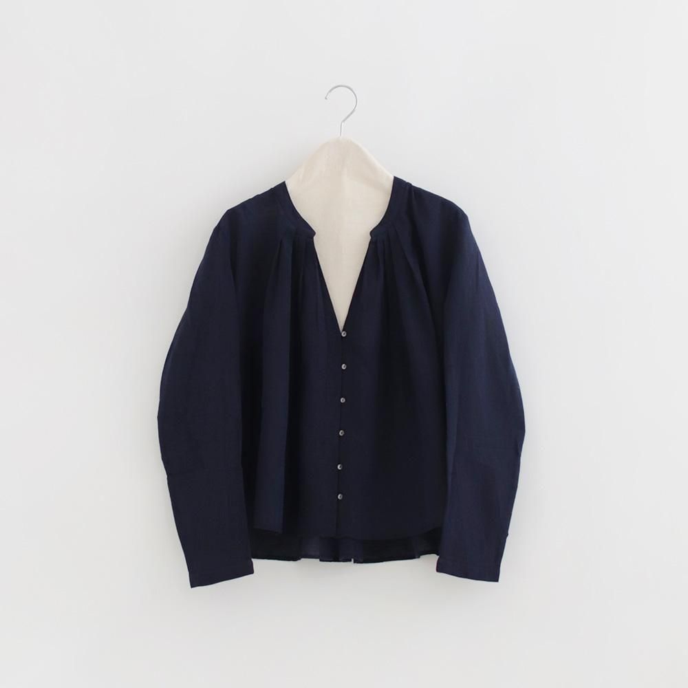 Khadi and Co. | アンドラプレインタックブラウス〈 SARA 〉 4colors