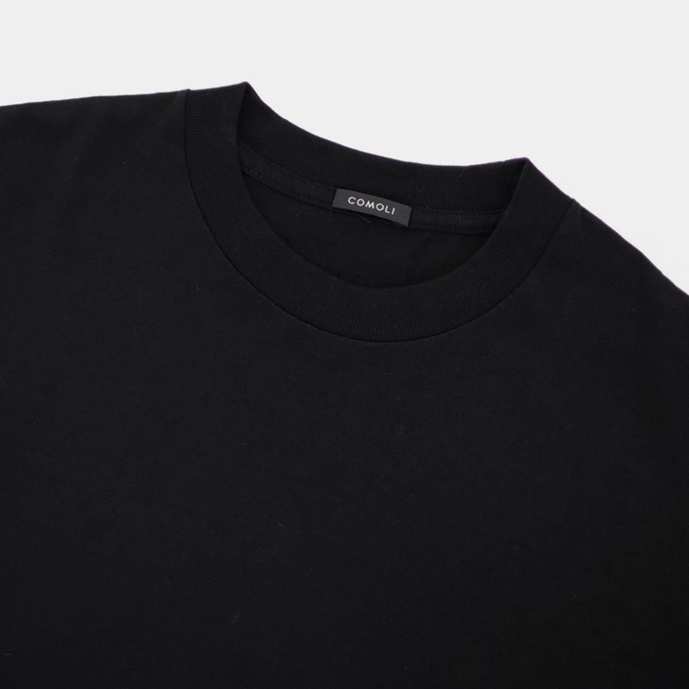 ★STONE ★コットンジャージ半袖 Tシャツスリムフィット COMOLI (コモリ) コットンジャージ 半袖Tシャツ