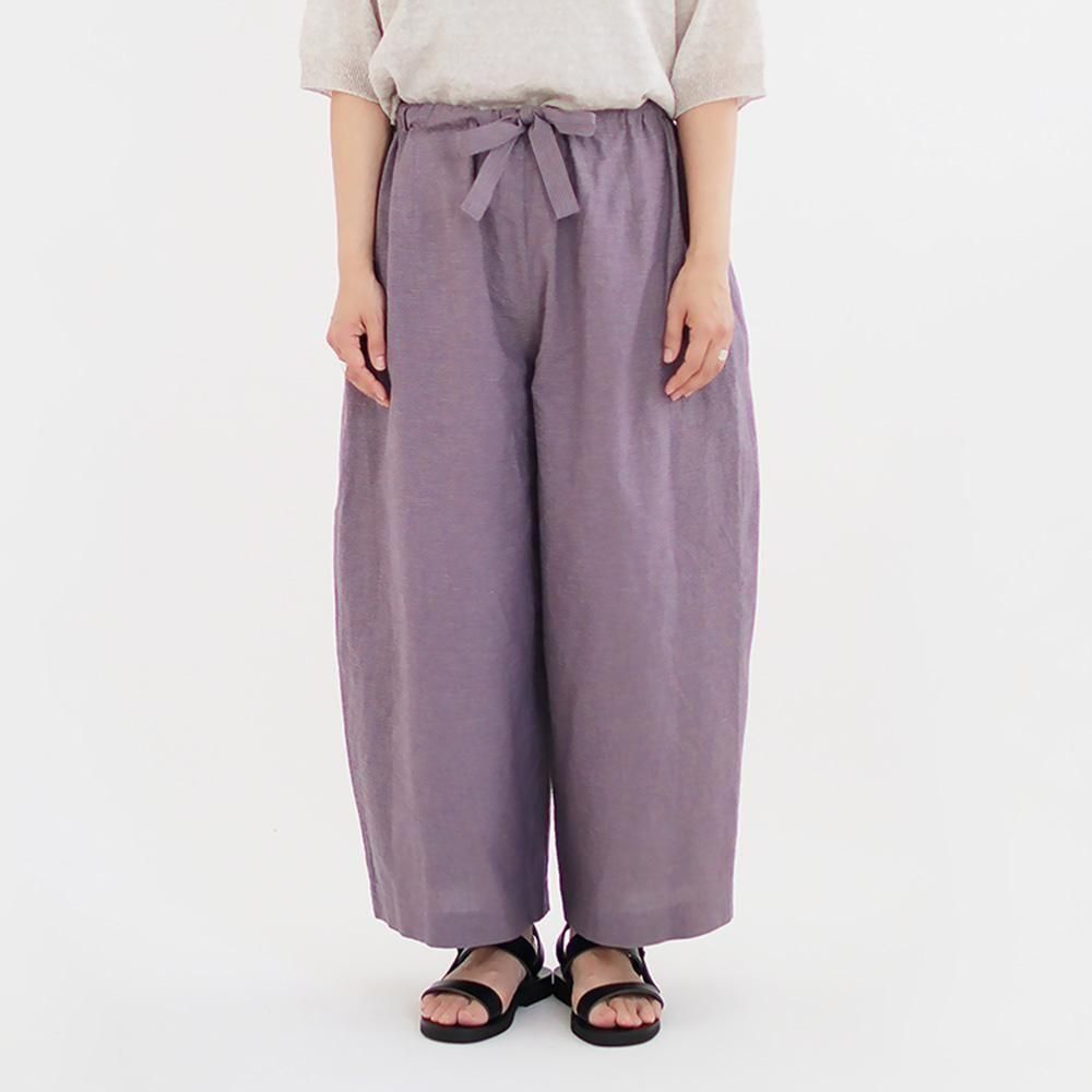 Atelier d'antan | リボンパンツ〈 Reymont Check 〉 3colors