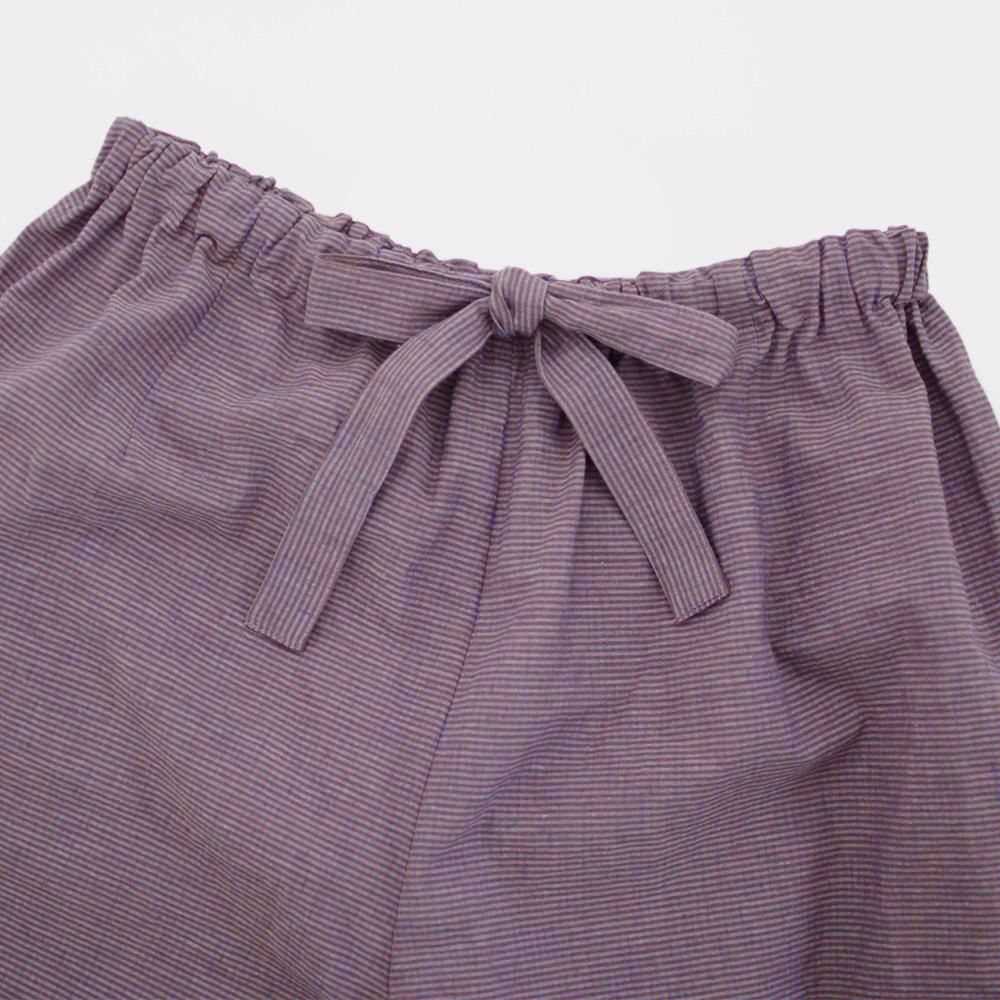 Atelier d'antan | リボンパンツ〈 Reymont Check 〉 3colors