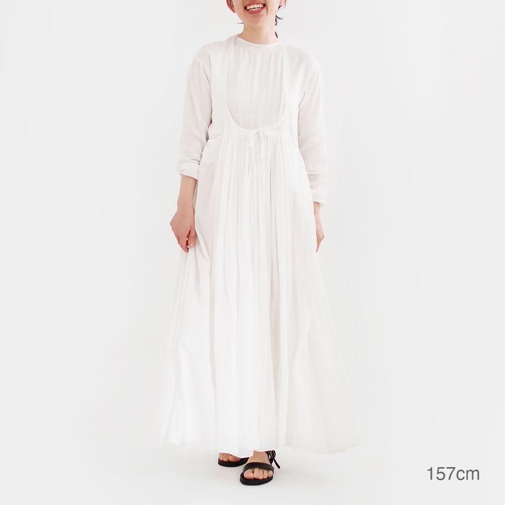 Khadi&Co. | カシュクールドレス〈 NAGAR 〉 White