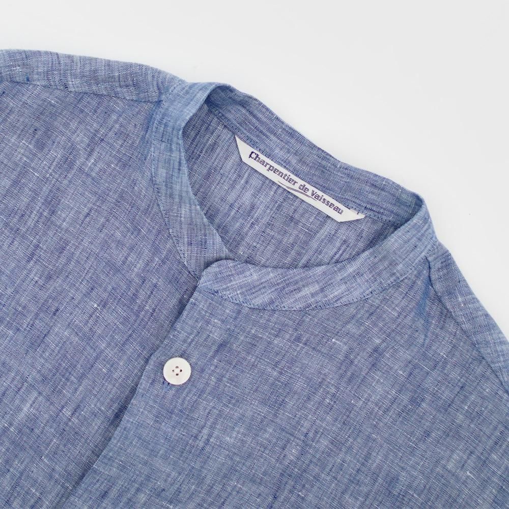 Charpentier de Vaisseau ネイビー長袖シャツ
