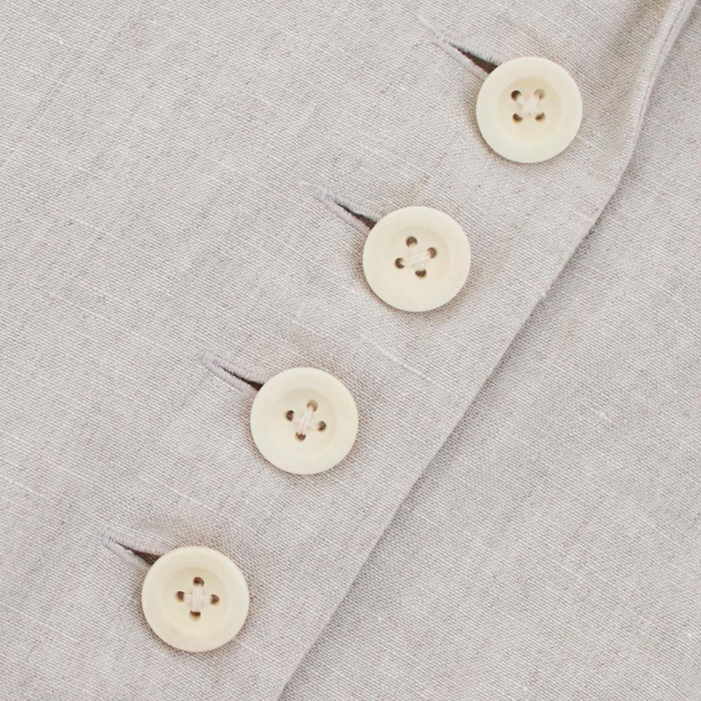 Atelier d'antan | リネンコート〈 Duban 〉 Oatmeal