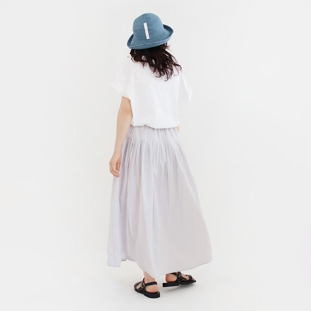 Mature ha. | ペーパーリネンブレイドデニムハット Light Blue