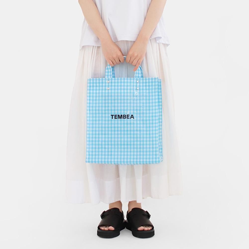 TEMBEA ペーパートートMEDIUM Tembea | ペーパートート ミディアム チェック 3colors