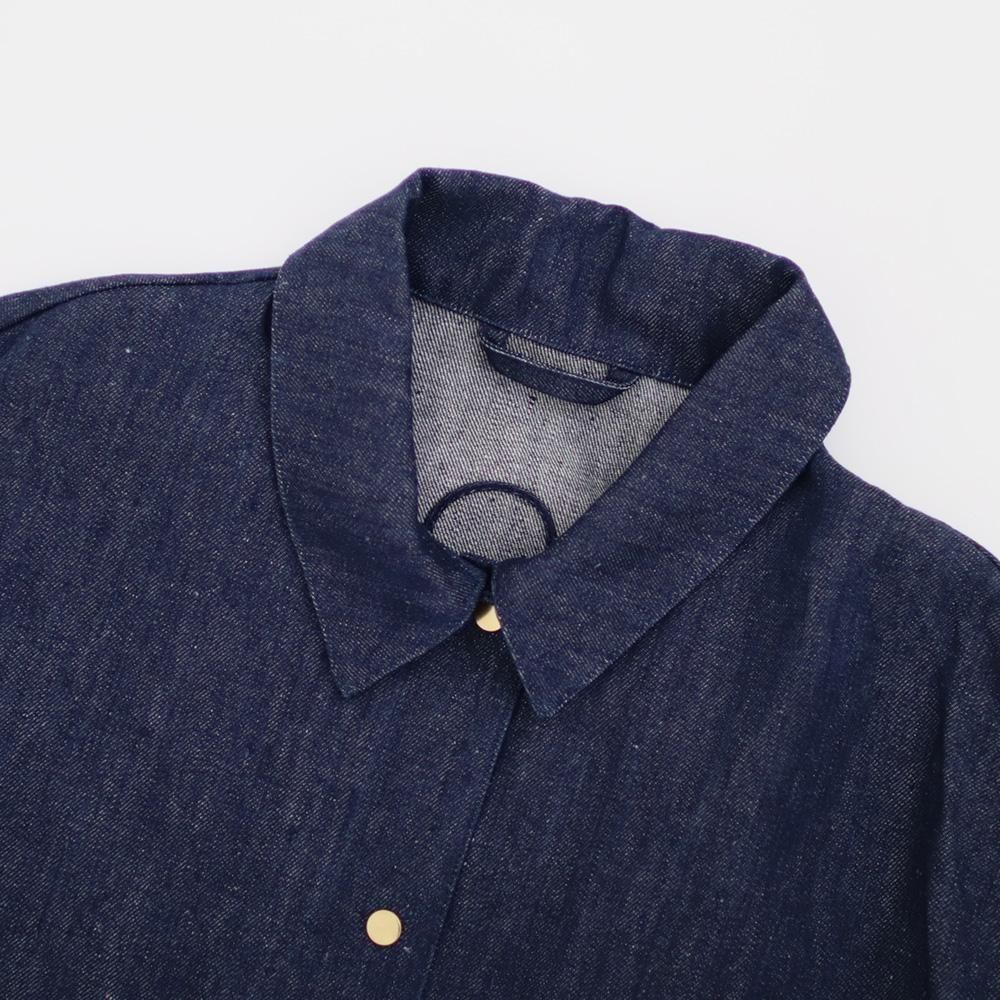 Atelier d'antan | ヘンプデニムジャケット〈 Henon 〉 Dark Indigo