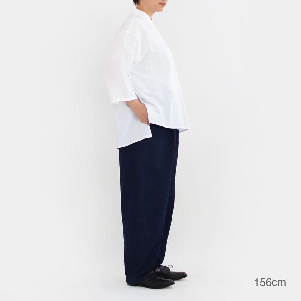 Atelier d'antan | デニムタックテーパードパンツ〈 Salvador