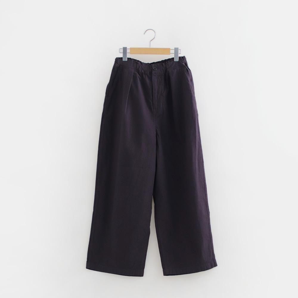 Charpentier De Vaisseau | セルヴィッチコットンパンツ〈 Berrick 〉<br>2colors