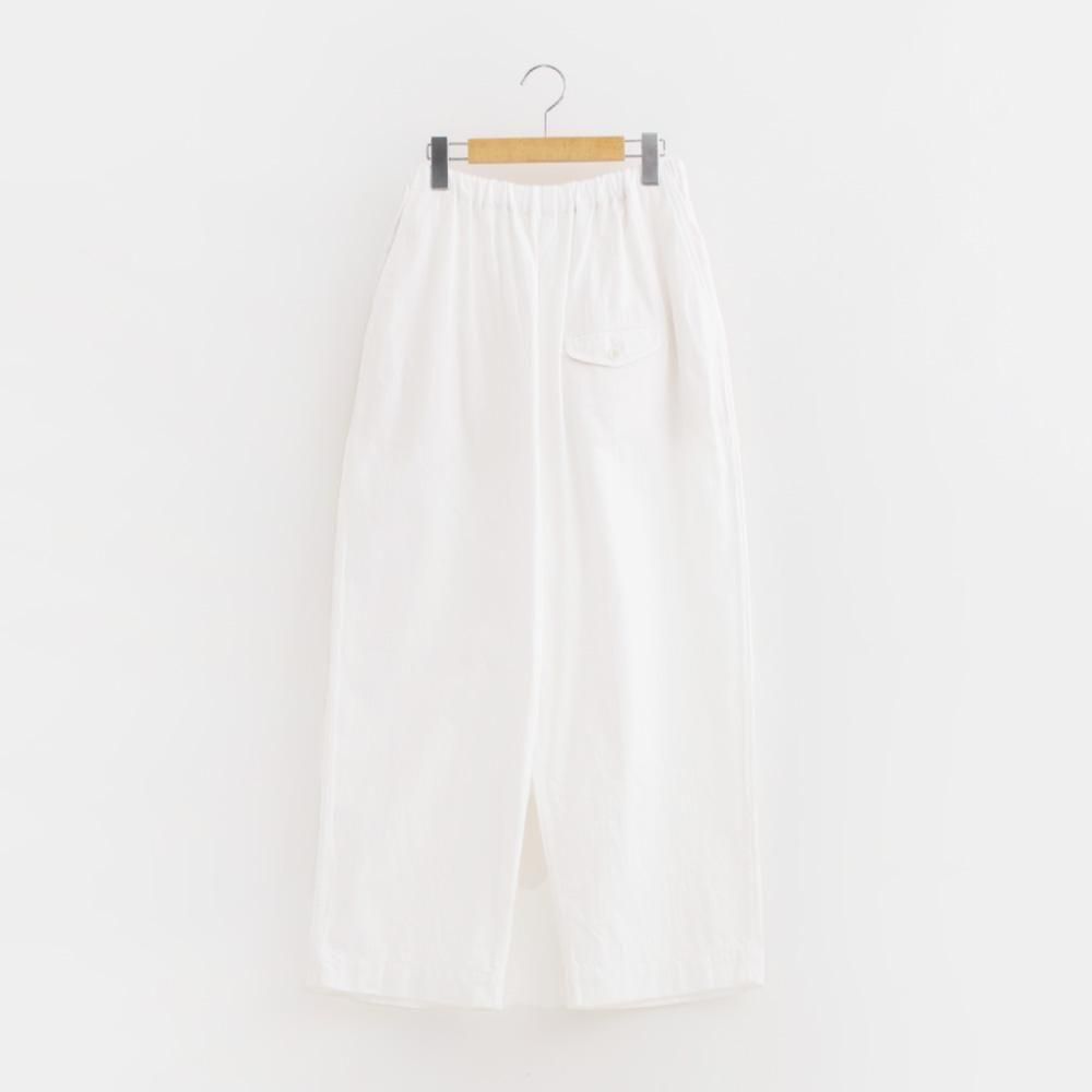最終値下げ【美品】ゴーシュ ハイカウントリネン　ワイドパンツ ハイカウントクロスグランジウォッシュワイドパンツ（so）の商品詳細