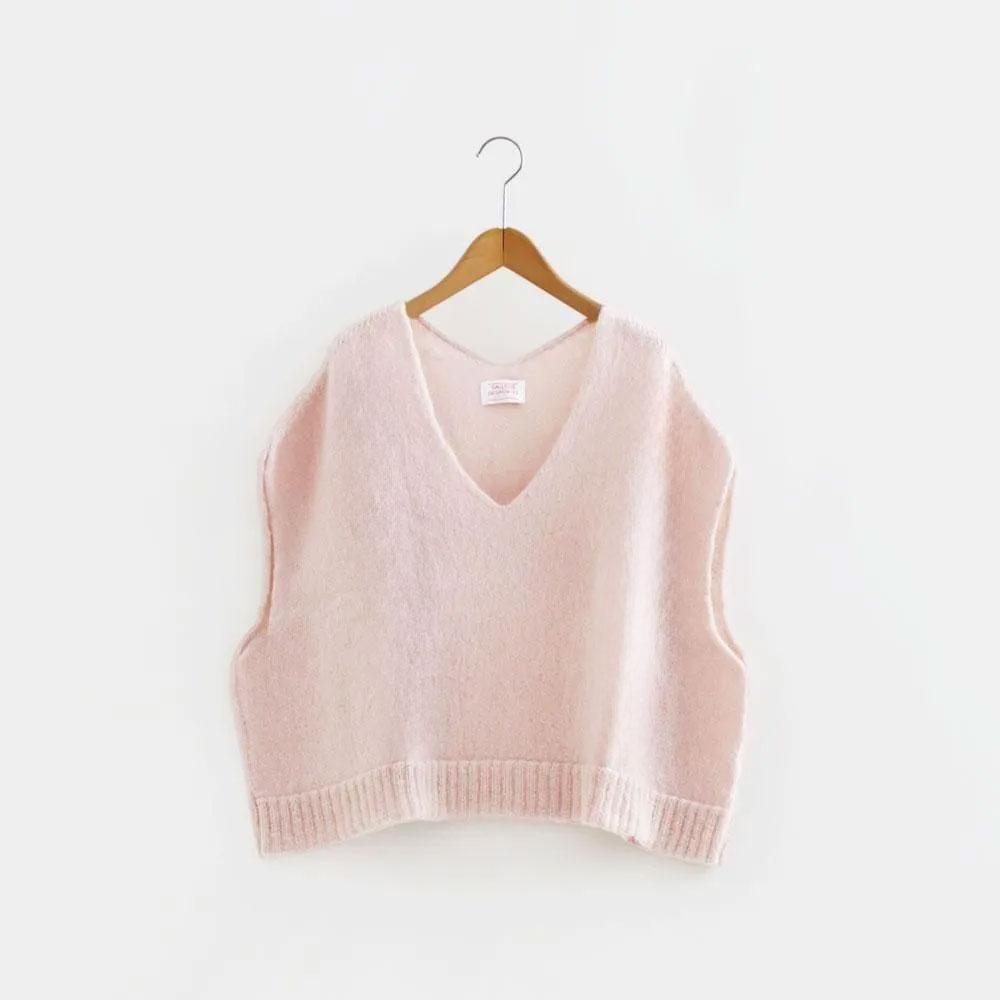 Gallego Desportes | ノースリーブニット<br>Pink