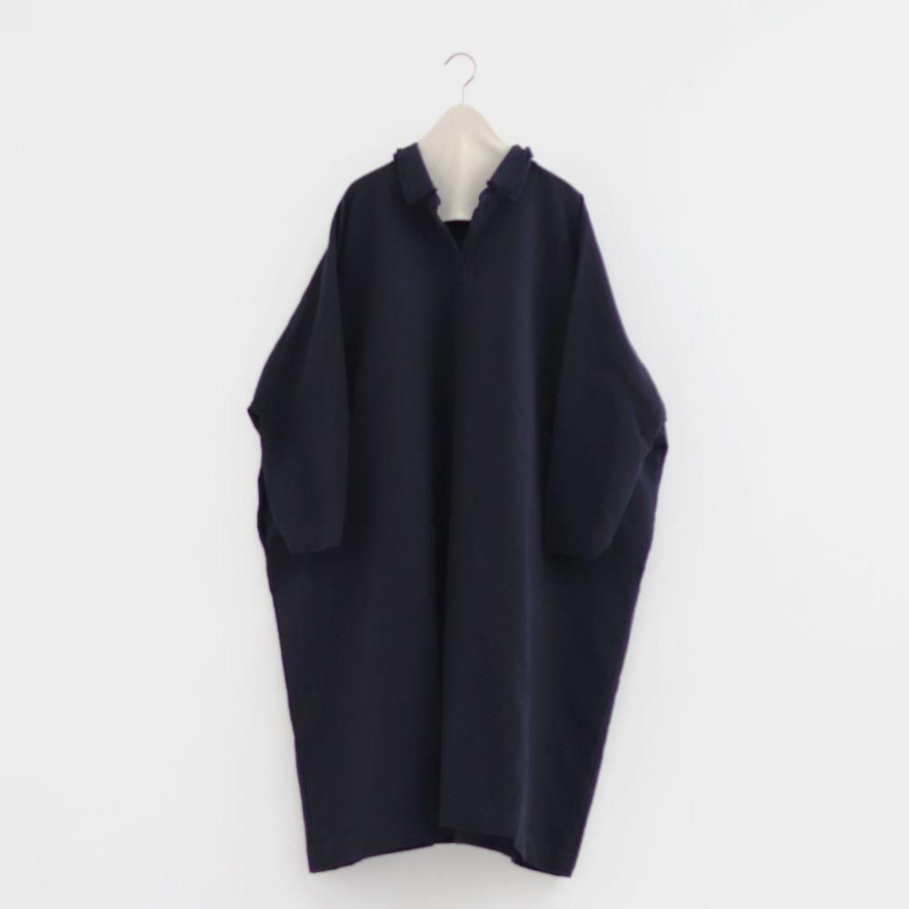 Gallego Desportes | ラグランスリーブドレス<br>Navy