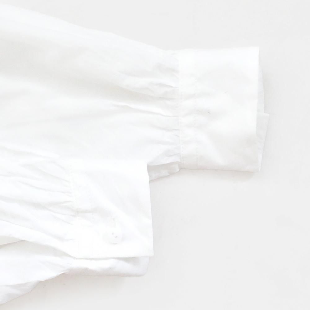 toujoursホワイト ピンタック 半袖シャツ toujoursホワイト ピンタック 半袖シャツ