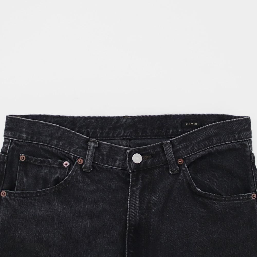 Comoli | デニム 5Pパンツ Black