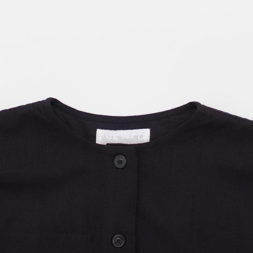 Khadi and Co. | ガーゼウールベスト〈 AVA 〉 Black