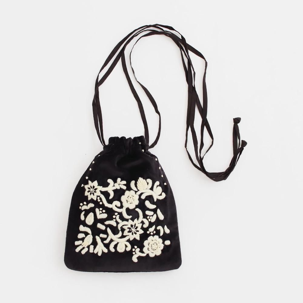 khadi and Co ベルベットミニバッグ Khadi and Co カディーアンドコー : acorn mini ベルベットミニ