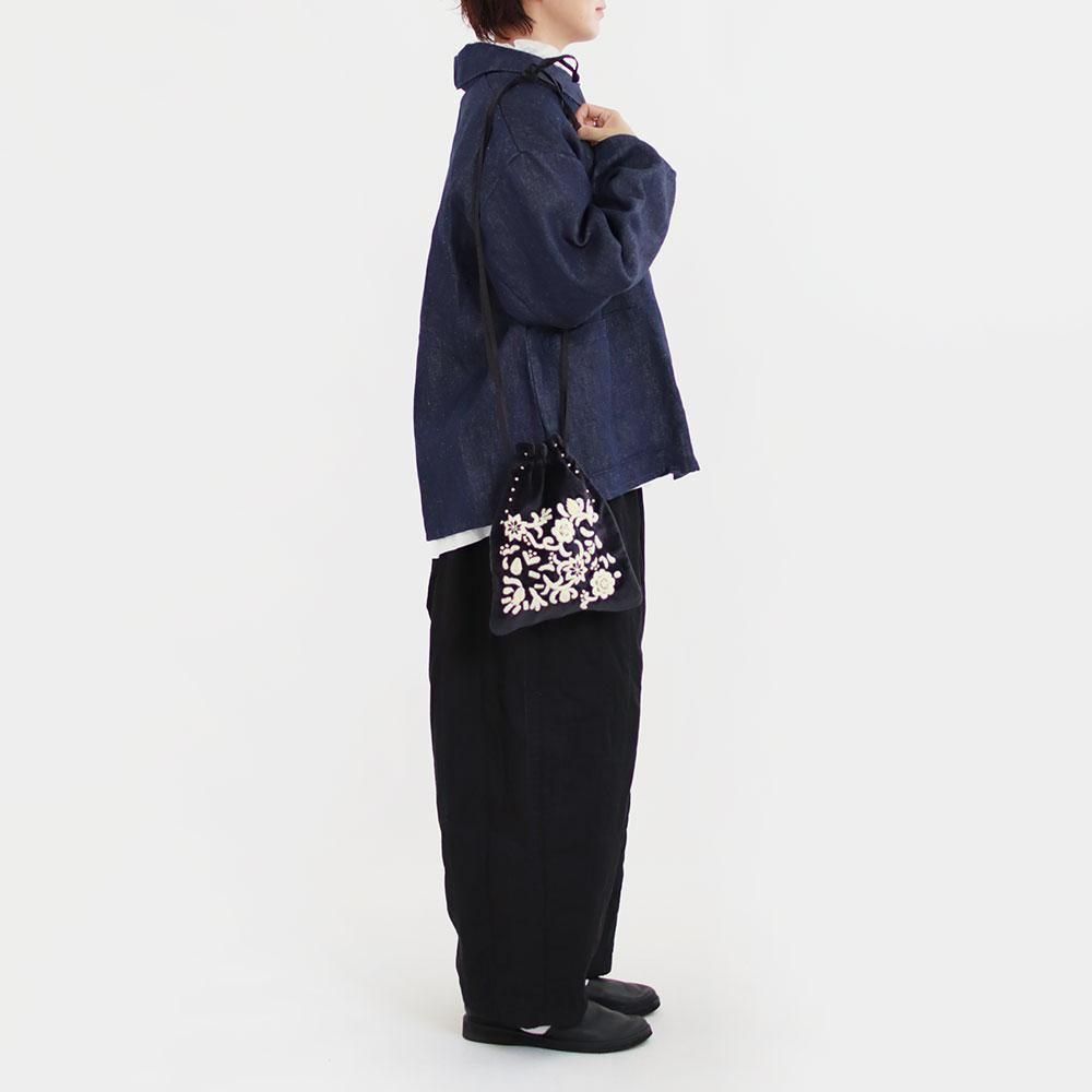 khadi and Co ベルベットミニバッグ Khadi and Co カディーアンドコー : acorn mini ベルベットミニ