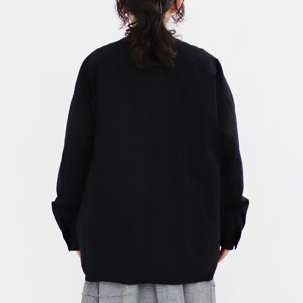ゴーシュ | コットンダウンシャツ Black