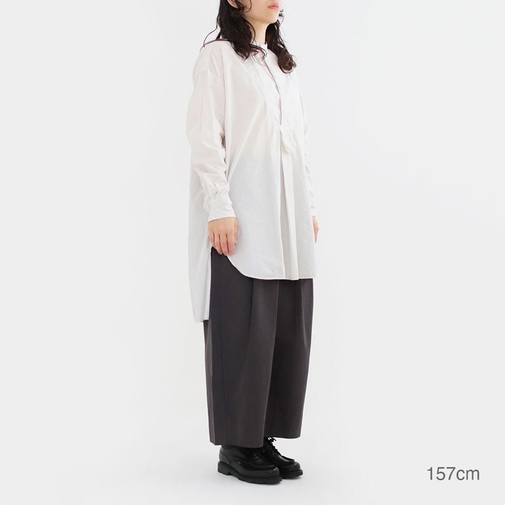 【a.b/アプントビー】 EASY PANTS apuntob（アプントビー）コットン・クロップドイージーパンツ