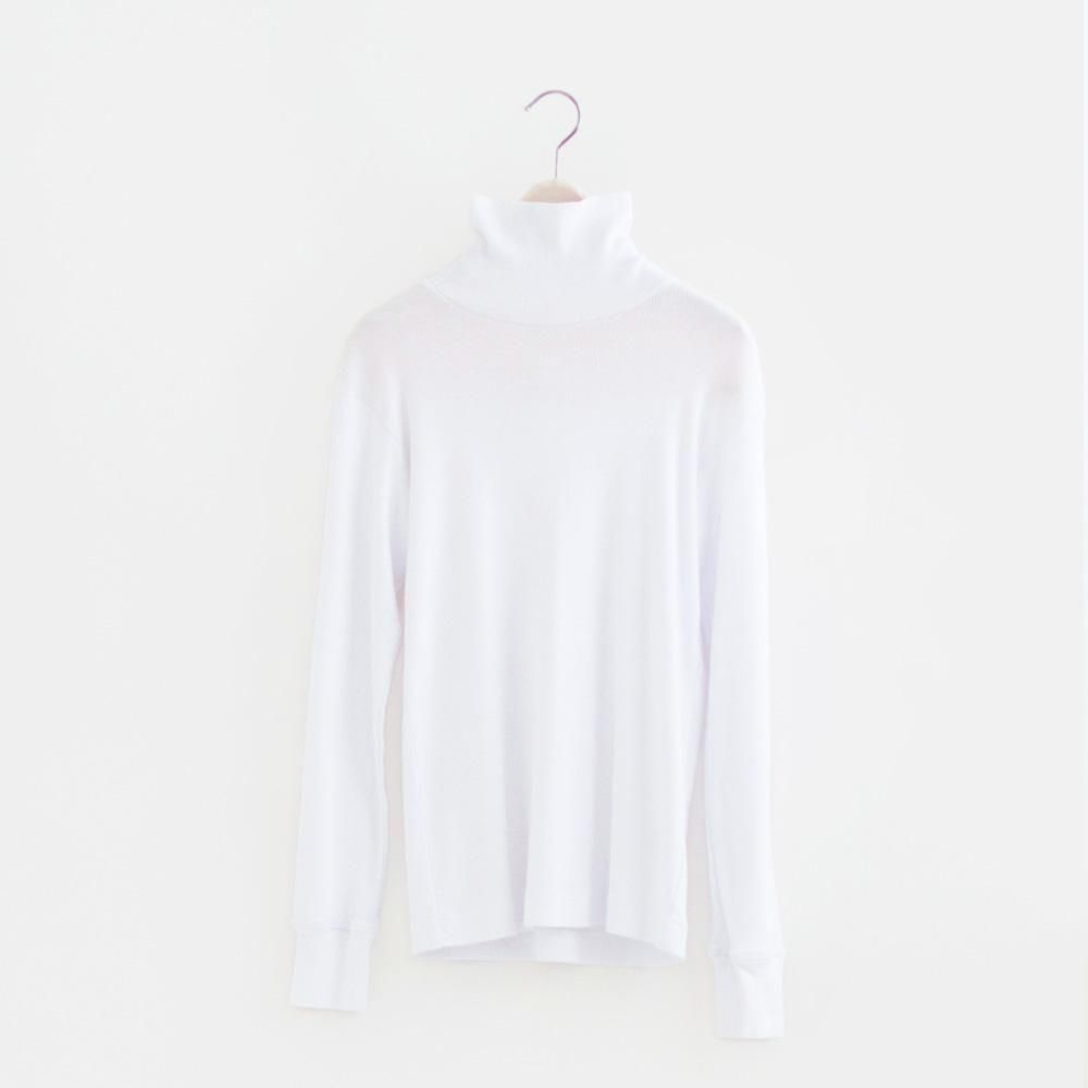 <img class='new_mark_img1' src='https://img.shop-pro.jp/img/new/icons3.gif' style='border:none;display:inline;margin:0px;padding:0px;width:auto;' />Atelier d'antan | コットンカットソーハイネック〈 Clary 〉<br>3colors